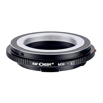マウントアダプター　Fマウント-L39マウント　７個セット Amazon | K&F CONCEPT メーカー直営店 マウントアダプター L39